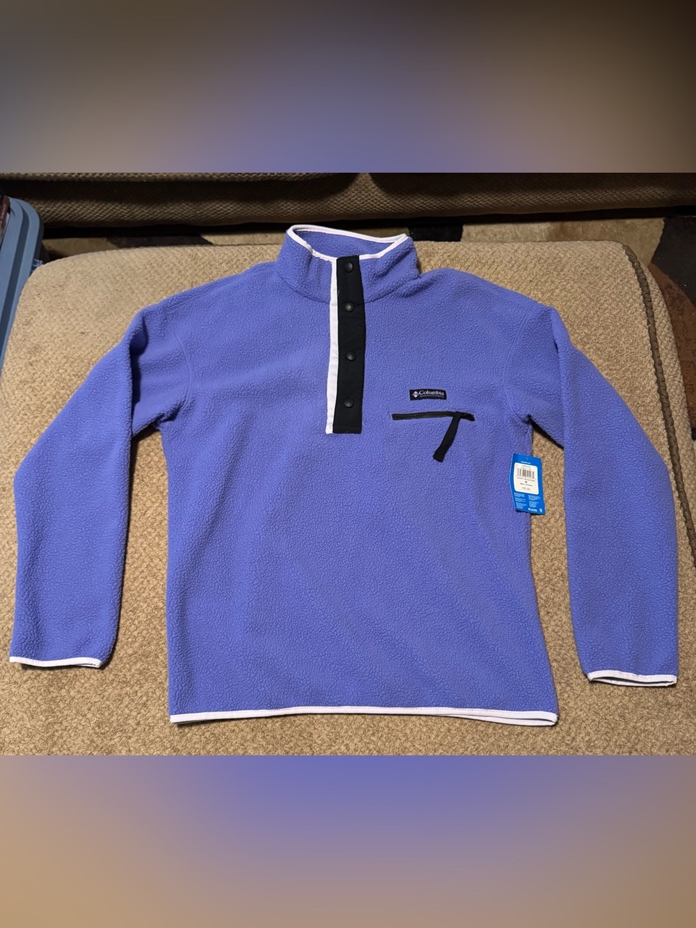 Columbia Steens Mountain Half-Snap Fleece Pullover Men’s Medium NWT MSRP $85